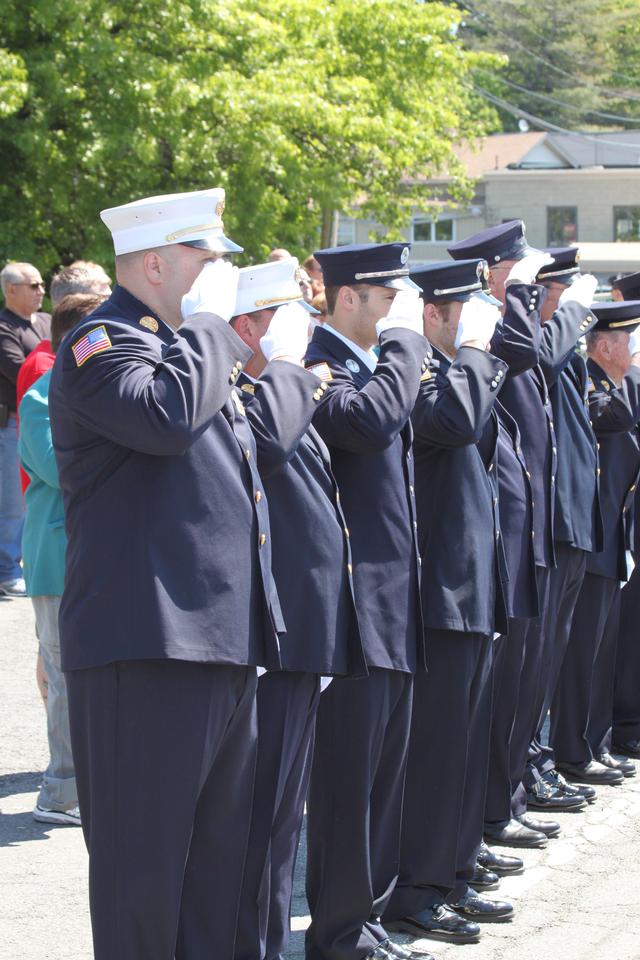 Memorial Day 2013. The Nanuet Fire Department helps remember all of those who made the ultimate sacrifice to our great nation.
Photo by Vincent P. Tuzzolino